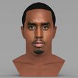 untitled.170.jpg P Diddy bust ready for full color 3D printing