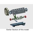 01-Center-Sect-Assy01.jpg V-type 12-Cylinder Engine, Water-Cooled, Cutaway