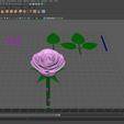 maya01.png Rose | 3D Printable Rose ©