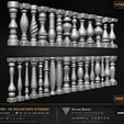 30-Balusters-Architecture-Kitbash-IMM-Brushes-Sculpted-By-Yacine-BRINIS-Volume-01-Set-009.jpg 30 Balusters Kitbash