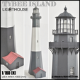 Tybee-Island-Lighthouse-1.png PHARE DE L'ÎLE TYBEE - N (1/160) MODÈLE RÉDUIT DE L'ÎLE
