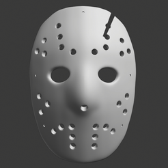 jason 1.png Download STL file Jason Voorhees Mask • 3D printable object, DFB93