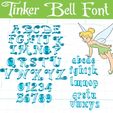 2023-06-17_00h26_01.jpg Tinker Bell - cookie cutter alphabet cursive letters - set cookie cutter