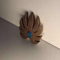 0466826F-D5E6-43DB-8387-F86C2A45A0A8.jpeg Free STL file She-Ra Princess of Power Flower Chest Piece/Breast Plate Armor Pendant・3D printable model to download