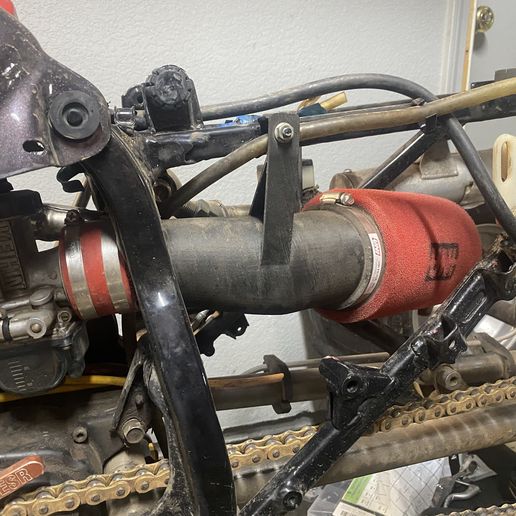 TRX250R 3" Airbox Delete Pipe