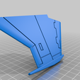 Wing_bottom_left.png Fichier STL gratuit Buck Rogers Starfighter Thunderfighter・Plan pour imprimante 3D à télécharger