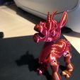 Flexi Print-in-Place llamacornio (llama unicornio)
