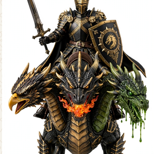 Caballero dragon elemental