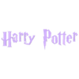 LETRAFUENTE.stl Letters and Numbers HARRY POTTER Letters and Numbers | Logo