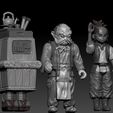 screenshot.586.jpg STAR WARS .STL VISIONS, THE OLD MAN, THE BOSS AND THE GONK OBJ. VINTAGE STYLE ACTION FIGURE.
