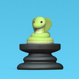 Cod218-Little-Prince-Chess-Snake-2.png Little Prince Chess - Pawn - Snake