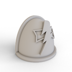 MK3-White-Scars-1.png Shoulder Pad for MKIV Power Armour (White Scars)