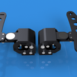 a.png Sim Racing Steering Wheel Button Box Plate | GT2 Model | BSHardware 3D Printer