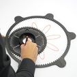 P1133142.00_00_17_20.Still001.jpg Free STL file SPIROGRAPH - PRUSAMENT SPOOL - reuse idea・3D print model to download
