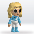 Halaand4.png Flexi Erling Haaland 3D Model Stl file 3mf Multicolor