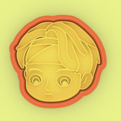 7.jpg Download STL file V BTS Cookie Cutter- V BTS cookie cutter • 3D printer design, DENA