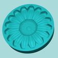 s1-4.jpg Sunflower 01 - Silicone Mold Maker - Template