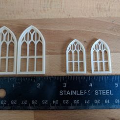 IMG_20180520_132956.jpg Free 3D file Model Window with arch・3D printer model to download