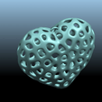 03.png Necklaces -Voronoi Heart