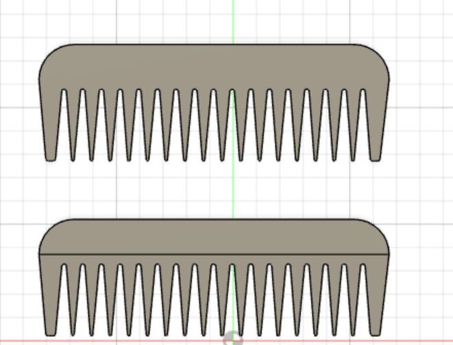 Download STL file Comb • 3D printable template ・ Cults