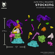 Stocking_Standard_Cuts.png Panty & Stocking STL for 3D Printing