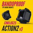 Custom_Bandoproof_Mounts-53.png BANDOPROOF V3 // ACTION2 // GEPRC CINELOG25