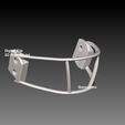 BPR_Compositeba.jpg Facemask Pack VIII for NFL Riddell AXIOM Helmet Geosanmo 3D print model