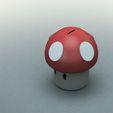 Alcancía-1.jpg Mario Bros Mushroom Piggy Bank