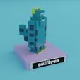 sullivan-3.jpg Minecraft James P. Sullivan  model | STL file for 3D printing