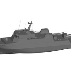 1.png 3D file Warship・3D printable model to download