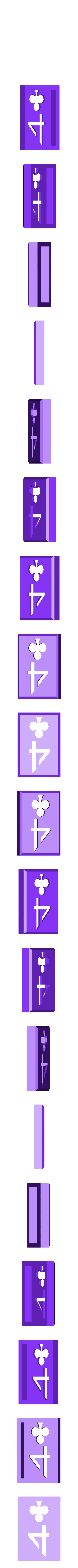 BlockClubs04.stl Player Card Tiles with Transforming Box