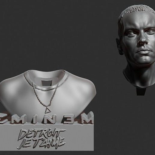 Eminem bust 3D model
