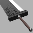 Buster-Sword-Render-4.png Cloud's Buster Sword (Final Fantasy VII Remake)