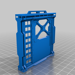BH_Ladder_02_Open.png Free STL file Old school bulkheads・Template to download and 3D print