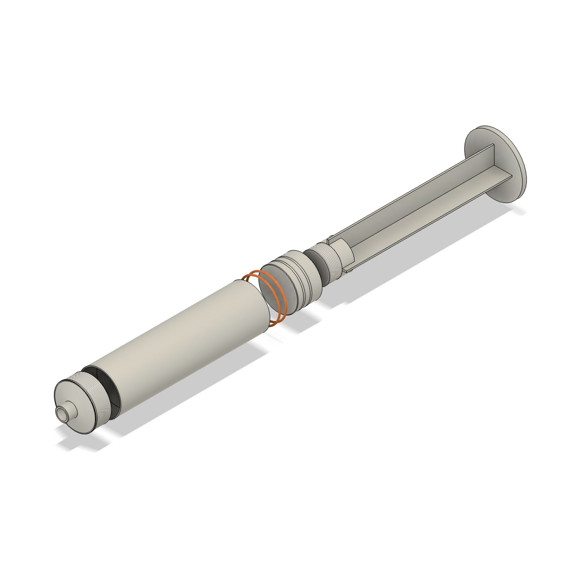 Fichier STL Injecteur de fichiers 3D STL et STEP pour moule d'appât en