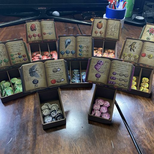 The Quacks of Quedlinburg MEGA BOX | Board Game Organizer | Complete  Organizer 3D File for 3D printingCults