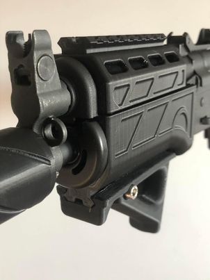軍子　Black-Studio　軍子 AK-74S, steel, Cyma Standard, CM.040 | AirsoftGuns