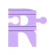 letter-R.stl Train track letters (Brio and Lillabo compatible)