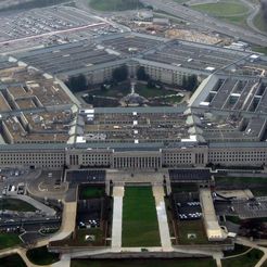 The_Pentagon_January_2008_display_large.jpg Free STL file the pentagon design・3D printable design to download