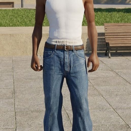 CJ GTA San Andreas STL – Classic Gang Character Statue – 3D Printable Model