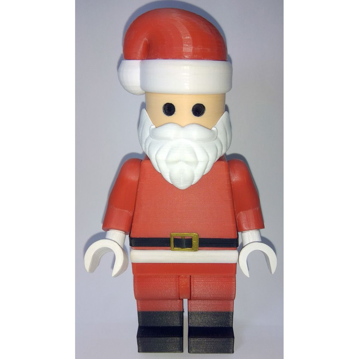 Lego_Minifig_-_Santa_Clause_4.jpg Download free STL file Jumbo Christmas - Santa Claus • 3D printer model, HowardB