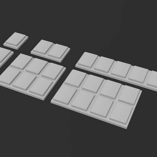 Imperial rank pack 3D model