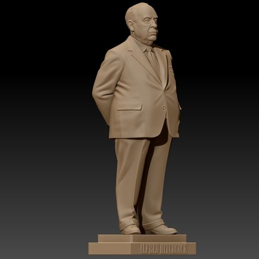 hitchcock_stl-12.jpg ALFRED HITCHCOCK 3D Printable pack