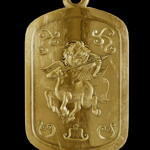 Sagittarius Emblem - 3D model önizlemesi