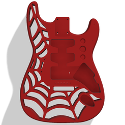 Fender-Strat-Normal-red-spiderweb.png SpiderWeb Fender Stratocaster Standard Body