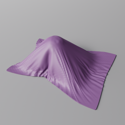 🎨 CLOTH (SIMULATION)・ STL File for 3D printing・Cults