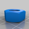 Parametric_Nut_M10.png Porcas métricas imprimíveis - DIN 934