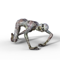 woman-zombie-3.png Download STL file WOMAN ZOMBIE 3 • Model to 3D print, gigi_toys