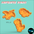 Cortantes-Dinos.png Cookie cutters Cookie cutters Dinosaurs