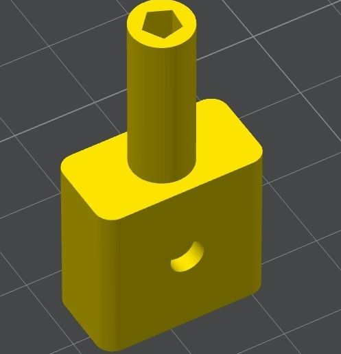 🔑 Midea and GE freezer key・Free STL File for 3D printing・Cults